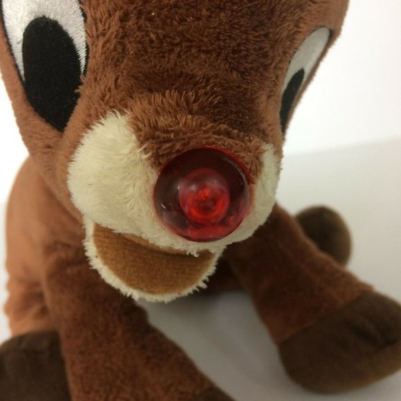 Rudolph The Red Nosed Reindeer Plush Stuffed Animal Island of Misfit Toys 12" - Picture 8 of 12